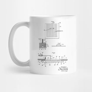 Water Jet Propelled Vintage Patent Hand Drawing Mug